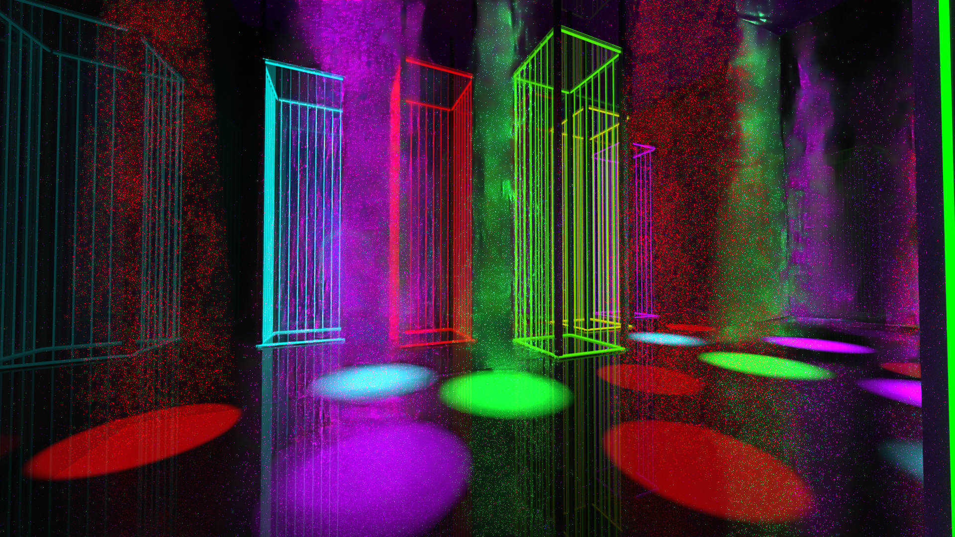 Lucid Frames |Color projection detail